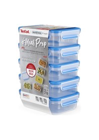 Resim Tefal MasterSeal Fresh Gurme 5'li Saklama Kabı Seti - 0.85 L 