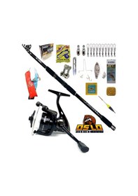 Resim Elegance 6000 360cm 100-200gr Black Fight Profesyonel Sazan Kıyı Olta Takımı Seti 