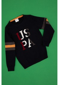 Resim U.s. Polo Assn. Erkek Çocuk Lacivert Kazak /triko 50317165-vr033 Lacıvert 