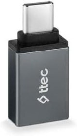 Resim ttec USB-C - USB-A 3.0 OTG Dönüştürücü Adaptör 