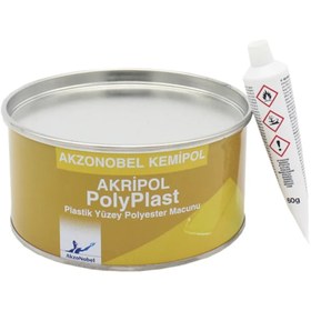 Resim Akzonobel Akripol Polyplast Polyester Macun 1.7 Kg Plastik Macun 