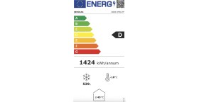 Resim Şenocak D600 Dfsg Yatay Sürgü Camlı Dondurucu Difriz 