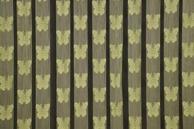 Resim KELEBEK MODEL YEŞİL RENK İP PERDE HAZIR DÜĞMELERİ DİKİLMİŞ İP PERDE 300 * 280 cm 