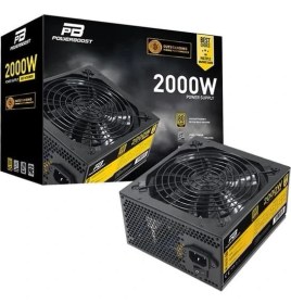 Resim Powerboost 2000W BST-ATX2000 14CM Fanlı Mınıng Power Supply 
