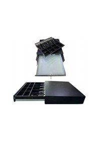Resim Dbpos M-410 5 Gözlü Metal Para Çekmecesi Metal Sürgü 