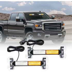 Resim Acil Durum Strobu Trafik Uyarı Işığı Çubuğugösterge Paneli Uyarı Flaşörü (Yurt Dışından) 