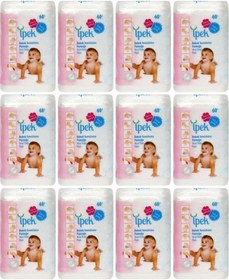 Resim Ipek Ipek Maxi Bebek Temizleme Pamugu 60 Li 12 Adet 