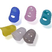 Resim 6 Adet Gitar Gitar Ukulele Başlayanlar İçin Silikon L 