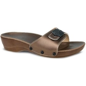 Resim Ceyo Mınellı Topuklu Dolgu Topuk Kadın Terlik Bakır 36-40 Bakır 