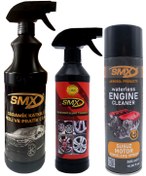 Resim SMX Susuz Motor Temizleme Spreyi / Demir Tozu / Jant Temizleyici / Seramik Cila / Hızlı Cila / Prati 