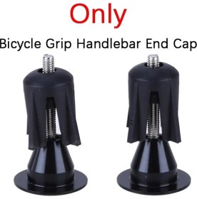 Resim Yunjin Shop ED88 Siyah Stil Bisiklet Sapları Mtb Bisiklet Gidonu Sapları Kauçuk Kaymaz Çift Taraflı Kilit Bisiklete Binme Bmx Sap Sapları Bisikletler Gidon Sapları (Yurt Dışından) 