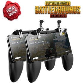 Resim ALPTAT 2 Adet Pubg Mobil Oyun Konsol Gamepad Controller Tetik Konsol W10 