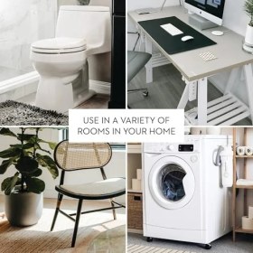 Resim Storemax Kent Oval Çöp Kutusu Çöp Sepeti Için Banyo, Mutfak, Ofis, Plastik, 30, 5 x 20, 3 x 25, 4 Cm, Plastik, Kahverengi, No Size 