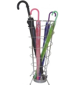 Resim Arı Metal Şemsiyelik Gümüş 