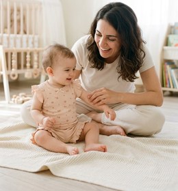 Resim İpeksi Micromodal Bebek Takımı | "Nefes Alan Dokunuş" Çiçek Desenli Üst & Şort | Esnek & Akıcı Yazlık Set | 3-24 Ay - 3-6 Ay 