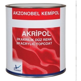 Resim Akzo Nobel Akripol 2K Akrilik Düz Renk Boya 1.Grup 1 Litre Re-389 M 