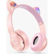 Resim Polygold P47m Pembe Bluetooth Kulaklık Mp3 Fm Solo 2 Beats Model Kulaküstü 