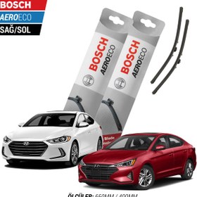 Resim Hyundai Elantra Silecek Takımı 2016-2020 Bosch Aeroeco 