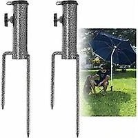 Resim Şemsiye Standı, 2 Parça Şemsiye Çapası Şemsiye Tutucu, Elastik Ayarlanabilir Şemsiye Standı, Çok Amaçlı Metal Şemsiye Çok Renkli 