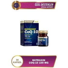 Resim Nutraxin Plus Coenzyme Q10 Takviye Edici Gıda 100mg 