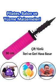 Resim BALONBURADA Çift Yönlü Pilates Pompası Balon Pompası Yüzme Malzemeleri Şişirme Pompası 