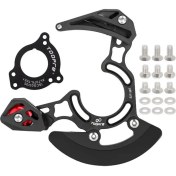 Resim Pengfu Shop Siyah Stil Uzun Hizmet Ömrü Pratik Pratik Bisiklet Zinciri Kılavuzu Alüminyum Alaşımlı Bisiklet Zinciri Koruması Bisiklet Için Sağlam (Yurt Dışından) 