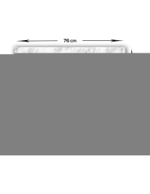 Resim Decorita Taş Görünümlü | Cam Ocak Arkası Koruyucu | 49,5cm x 76cm 