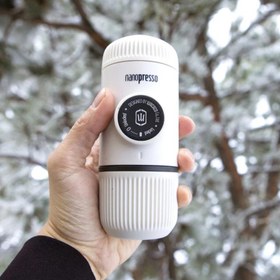 Resim Wacaco Nanopresso Manuel Espresso Makinesi, Beyaz 