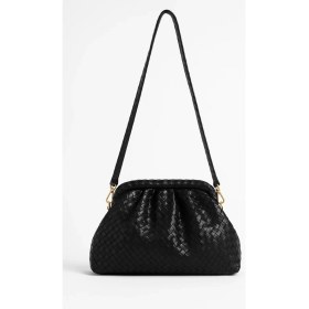 Resim Kadın Kyle Siyah Clutch Portföy ve Omuz Çantası 