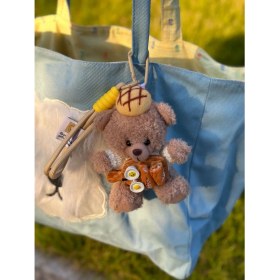 Resim OIMG Yeni 1 Adet Karikatür Çanta Çekicilik Anahtarlık Sevimli Iyi Şanslar Hediye Peluş Oyuncaklar Bebekler (Yurt Dışından) 