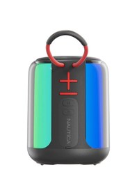 Resim Nautica S140 LED Işıklı Taşınabilir Bluetooth Speaker Hoparlör Ses Bombası 