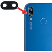 Resim Huawei Uyumlu P20 Lite,Nova 3E Arka Kamera Lens Cam (272099567)-Siyah 