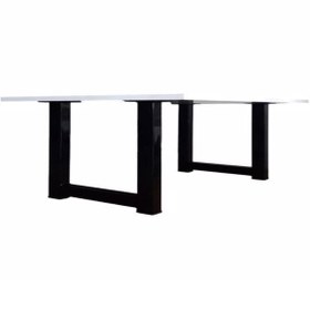 Resim 4K HOME DESİNG Masa Ayağı Metal Sehpa Ayak Bank Orta Sehpa Ofis Mobilya 40cm 