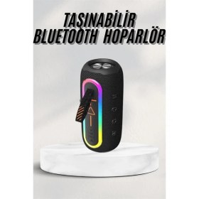 Resim Kablosuz Bluetooth Hoparlör Taşınabilir Çoklu Bağlantılı Özelliği 
