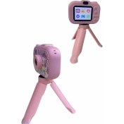 Resim Çocuk Için Eğitici Video Kamera Ayaklı Mini Fotoğraf Makinesi 