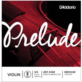 Resim D'Addario J811 3/4M Prelude E Keman Teli (Mi) 