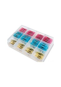 Resim Singree Her Türlü Bağlantı İçin Su Geçirmez Isıyla Küçülen Kablo Ek Parçaları Seti - 200 Parça 