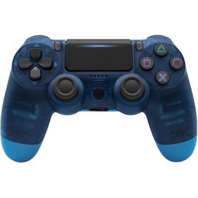 Resim Ps4 Dualshock Kablosuz Kol Mavi Kristal Joystick 