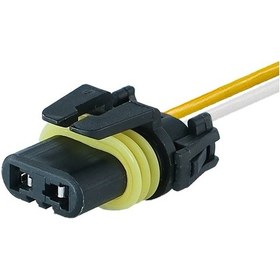 Resim 9006 Ampul Soketi 2 Pin Kablolu 