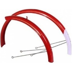 Resim Sevenkardeşler Bisiklet 26-200 Çamurluk Tk Kırmızı Takım Çok Renkli 