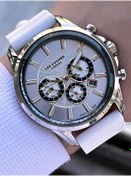 Resim Lee Cooper Silikon Kordon İç Fonksiyonları Aktif 5 Atm Suya Dayanıklı Erkek Kol Saati Elc.08170.333 Gri 