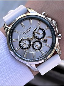 Resim Lee Cooper Silikon Kordon İç Fonksiyonları Aktif 5 Atm Suya Dayanıklı Erkek Kol Saati Elc.08170.333 Gri 