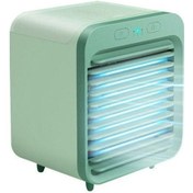 Resim Mini Taşınabilir Fan Soğutucu Vantilatör 4261 Yeşil 