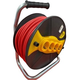 Resim 35 Metre Makaralı Uzatma Kablosu 3x1,5 Diğer 
