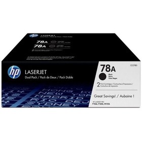 Resim HP 78A Toner Siyah 2'li Paket CE278AF 