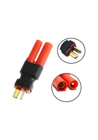 Resim Wozlo T Plug Erkek Hxt 4.0mm Banana Konnektör Adaptör Kablosuz Rc Pil Konnektörü Lipo 