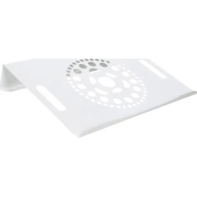 Resim VOLL BLUME M1 Notebook Standı M1 Beyaz Laptop Altlığı Sehpası - Ofis İçin Beyaz 