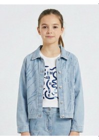 Resim Xo Kids Kız Çocuk 3lü Alt Üst Kombin Takmı 8-14 Yaş Set0498 Mavi 