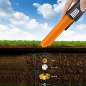 Resim Pointer Hassas Algı Metal Dedektör (Seviye Gösteren Digital Ekran 3 Kademe) 