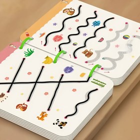 Resim 122 Sayfa, 10 Kalem, Yeniden Kullanılabilir Uygulama Takip Kılavuzları, Eğitici Boyama ve Kalem Kontrolü Çalışma Kitapları, Yazma Becerileri Geliştirme, Sınıf Eğitimi, Mükemmel Doğum Günü, Yılbaşı, Noel Hediyesi 